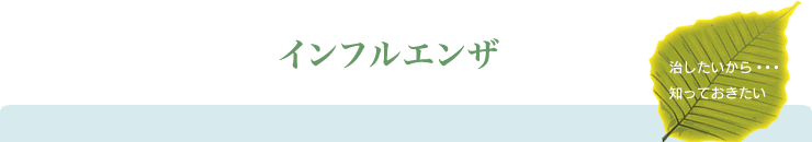 インフルエンザ