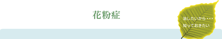 花粉症